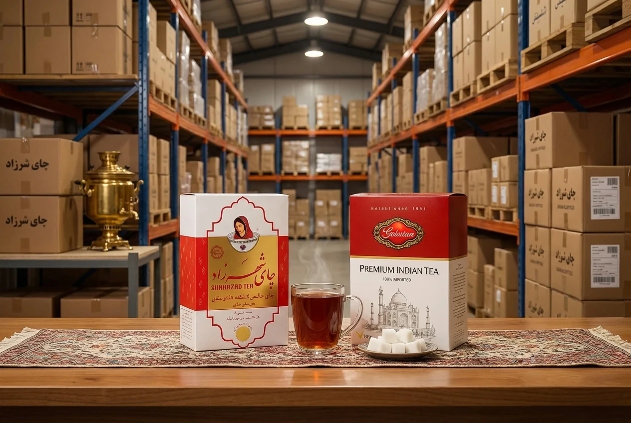 چای شهرزاد و چای گلستان عمده