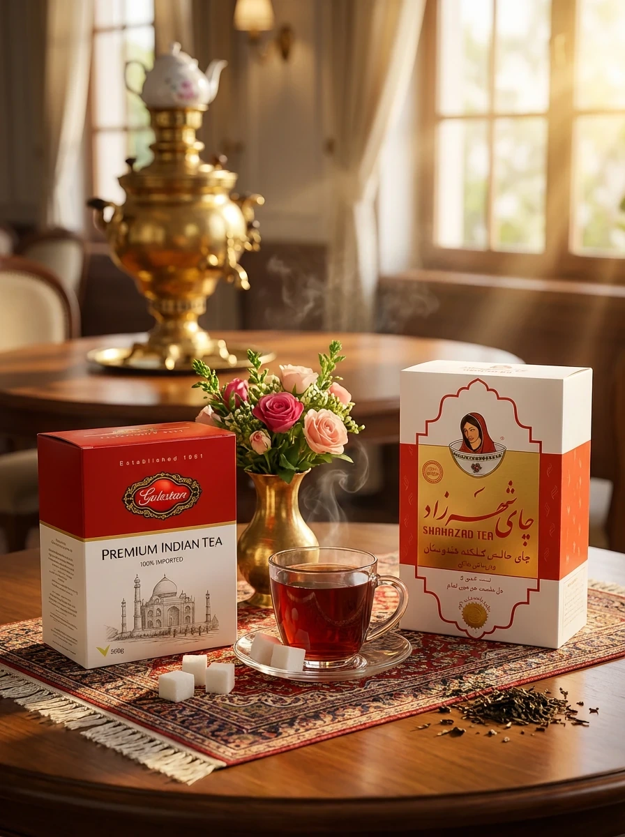 چای شهرزاد و چای گلستان