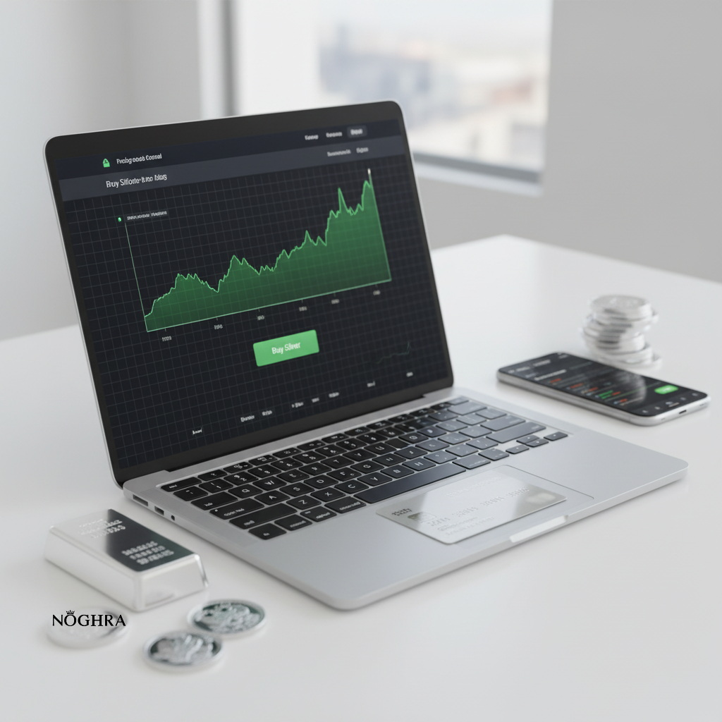 خرید آنلاین شمش نقره