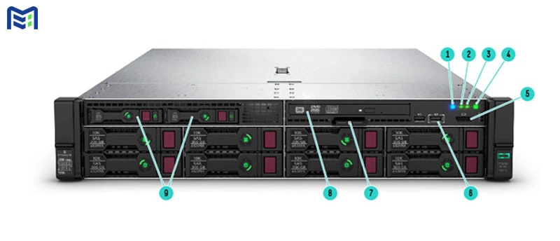 مشخصات سرور hp dl380 g10